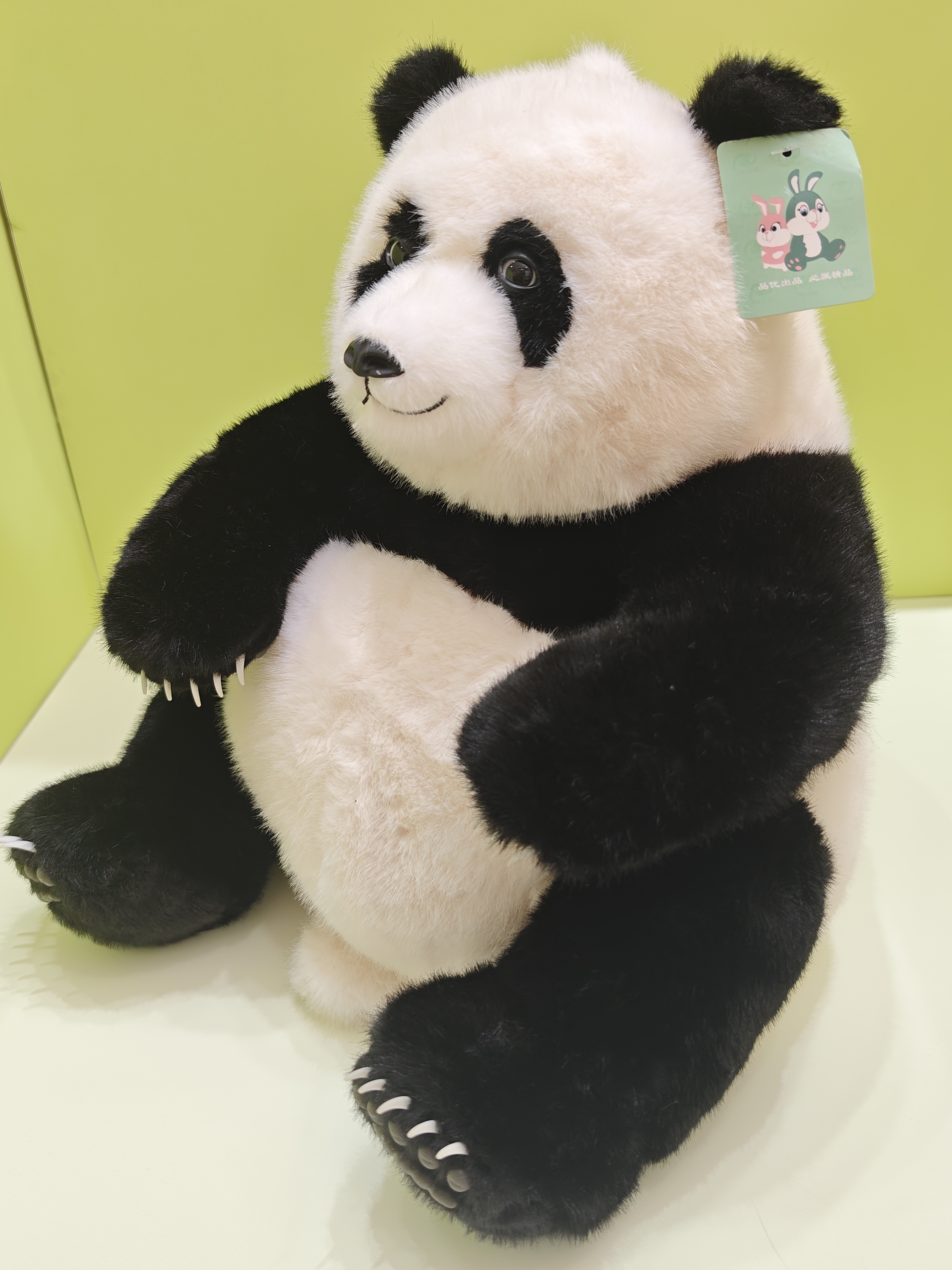 大熊猫毛绒玩具正品带爪玩具