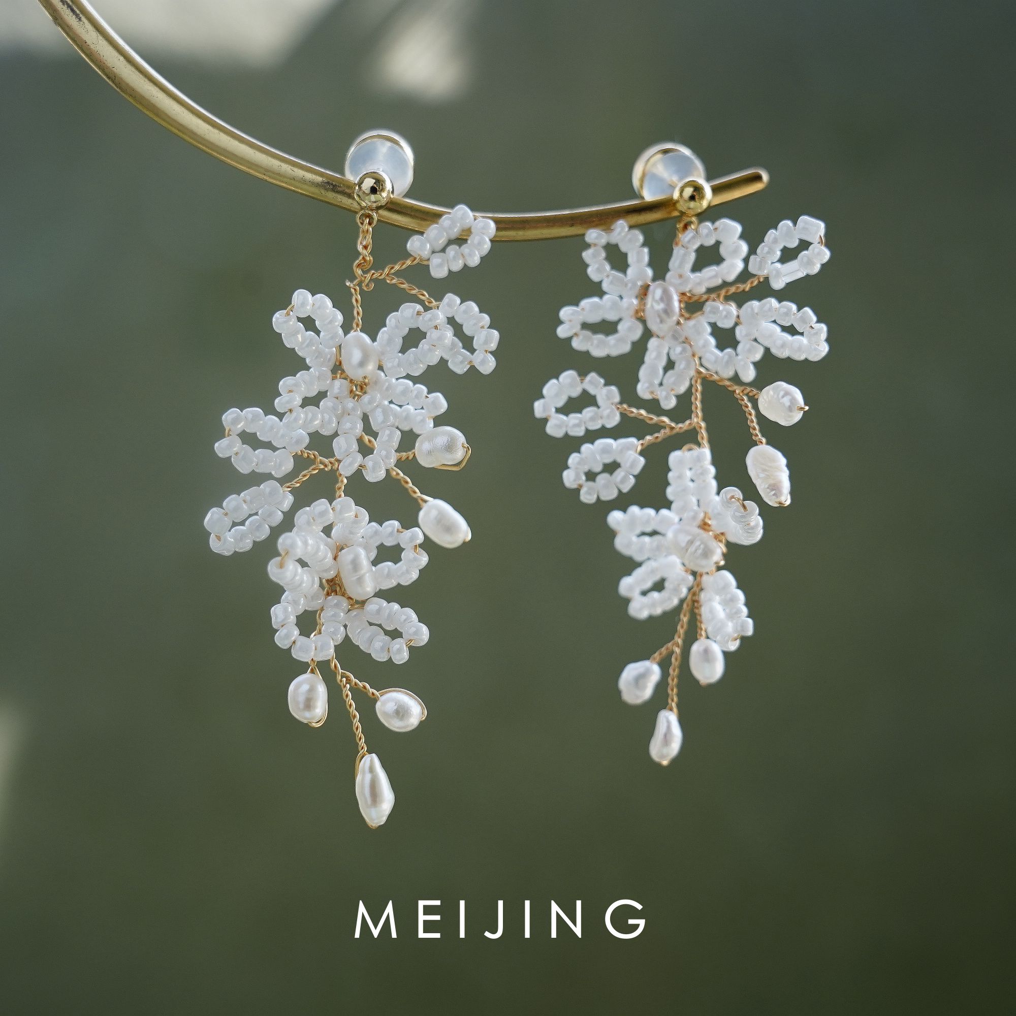 黄铜耳饰 【榕木】欧美风气质时尚百搭优雅简约耳环