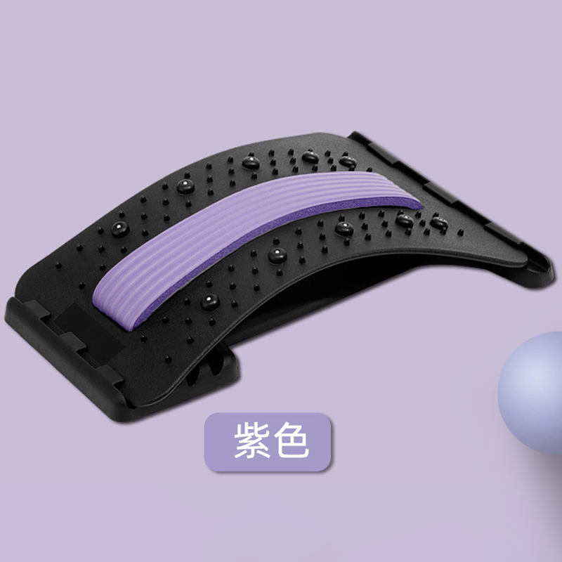 腰椎牵引按摩器腰部舒缓神器腰间盘突出靠垫