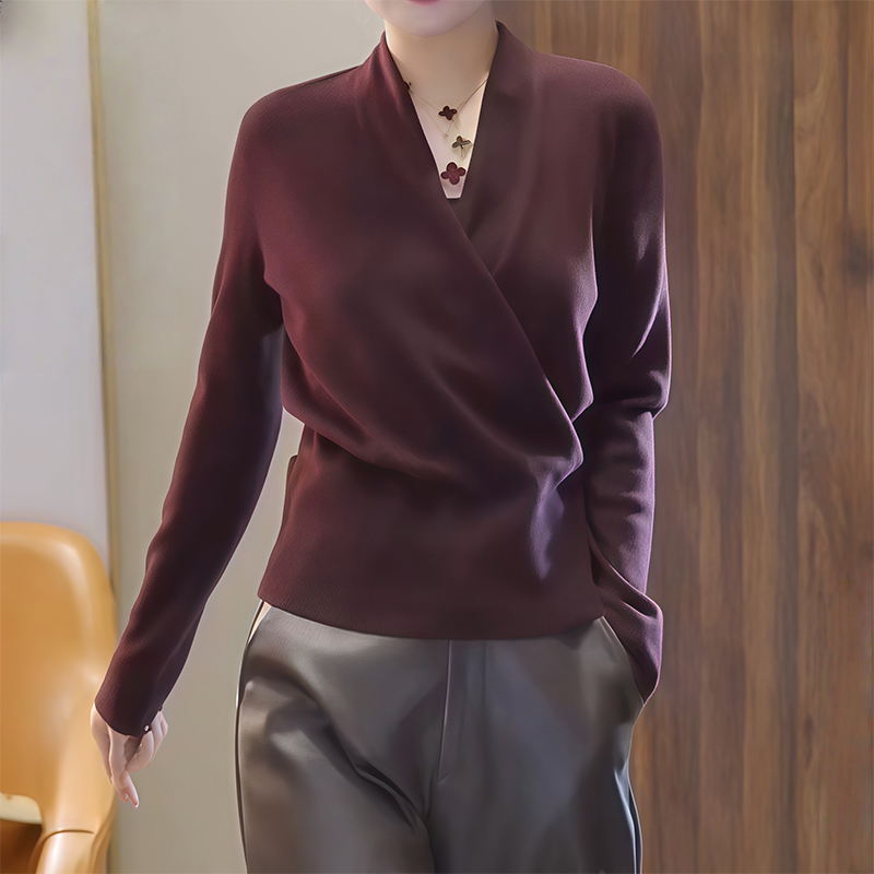 M736超好看显瘦时尚百搭针织衫