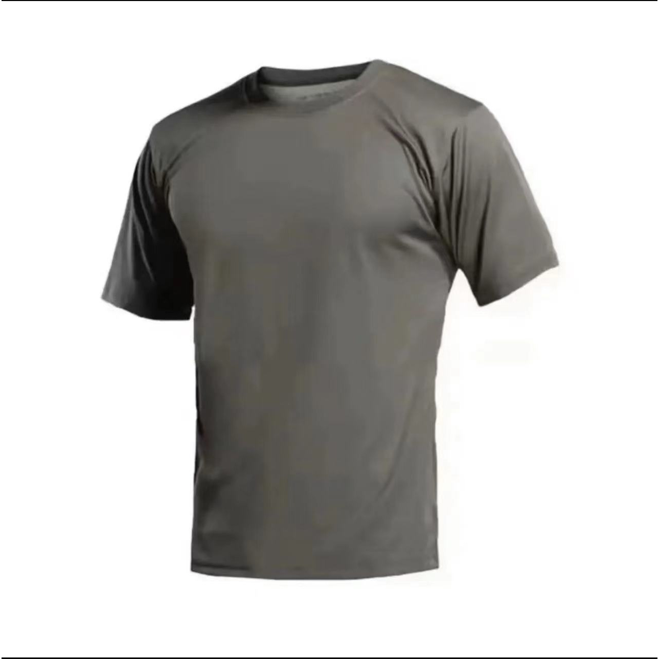 【单上衣】短袖体能服上衣吸湿排汗透气速干短袖弹力半袖