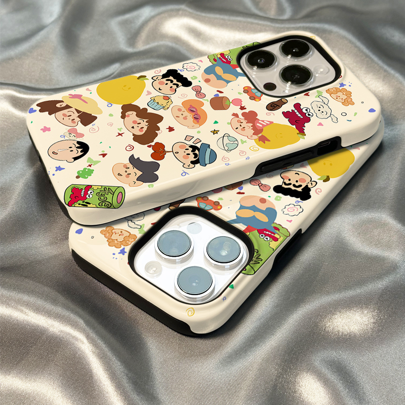 柒莱二合一菲林壳适用于opporeno14/12/11pro手机保护壳13新款10/