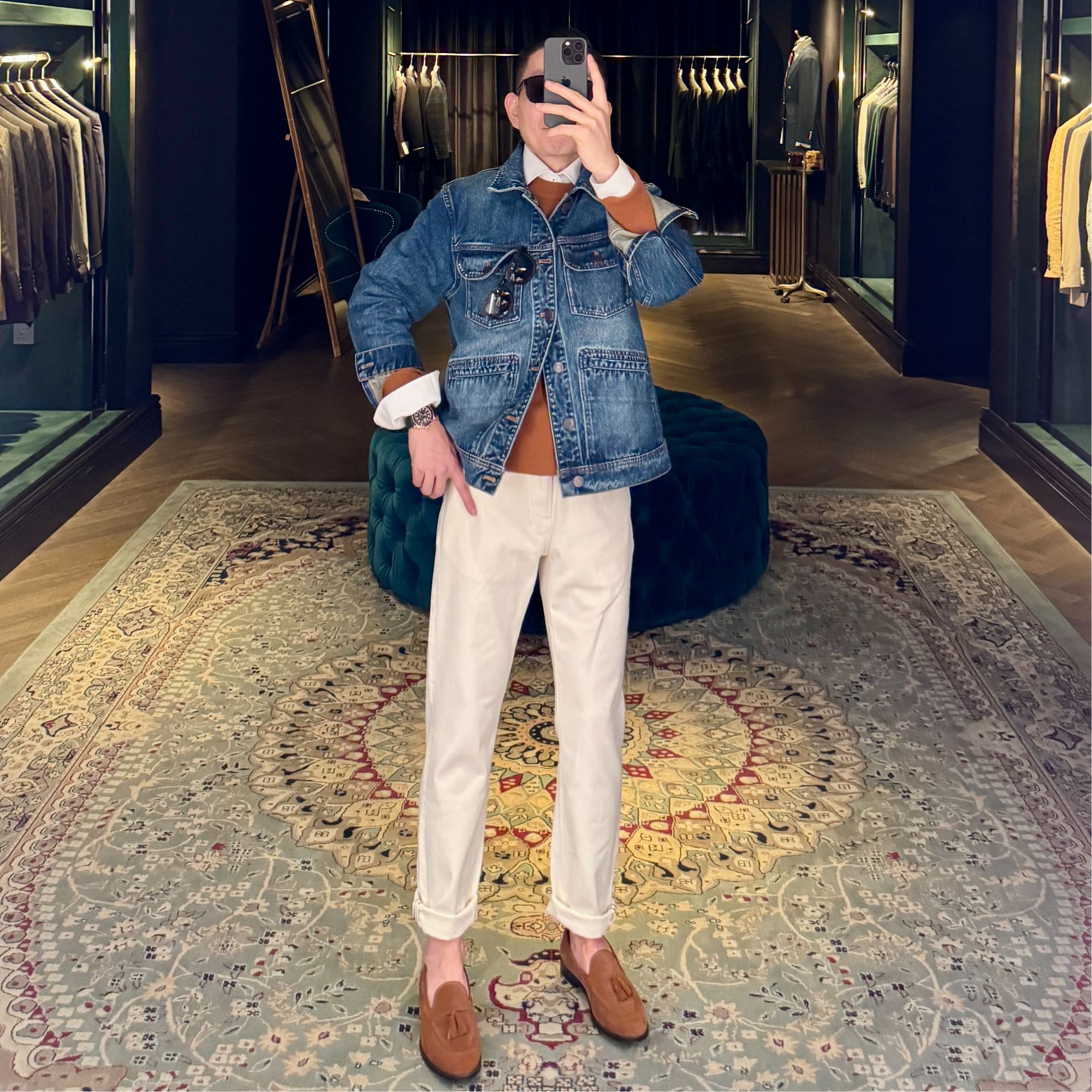 DIERTUUO迪途-DT3333男士秋季时尚百搭复古经典百搭牛仔衣外套