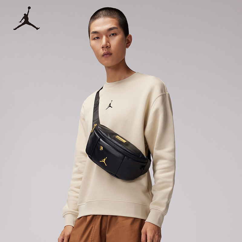 AIR JORDAN男女同款单肩包户外休闲运动时尚腰包0138