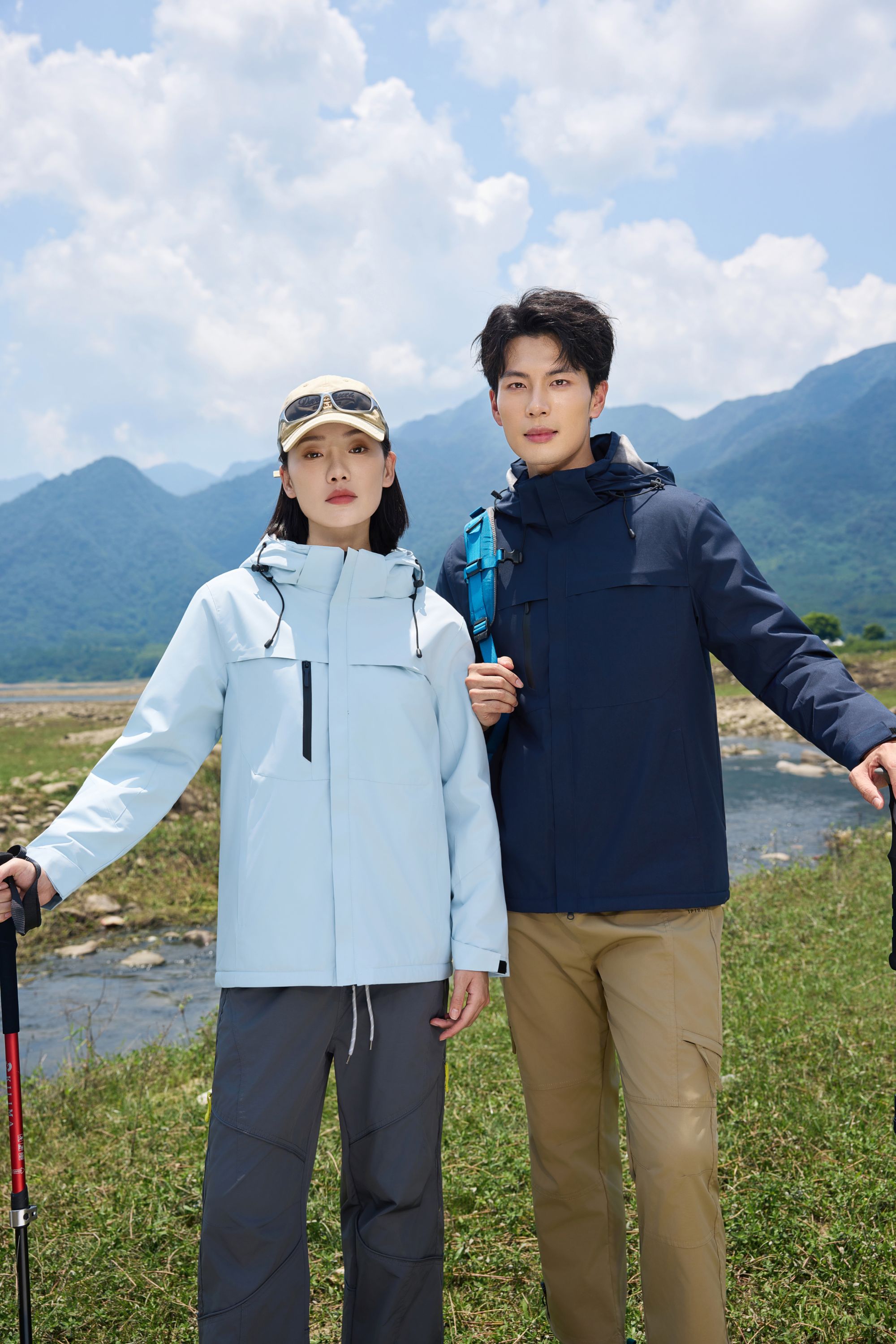 【山野听风】情侣款冲锋衣户外保暖防风防水防污透气休闲外套