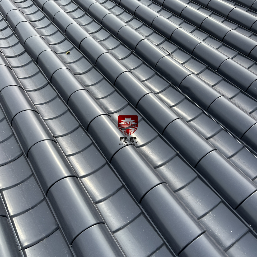 铝镁锰仿古瓦，仿古铝瓦仿古金属瓦古建铝瓦，铝瓦厂家，铝镁锰瓦