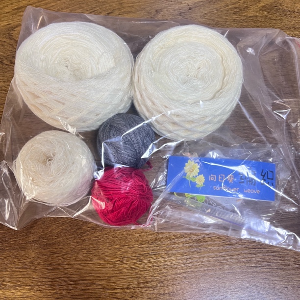 花火毛衣DIY材料包柔软亲肤（不是成品衣服，看清楚在拍）