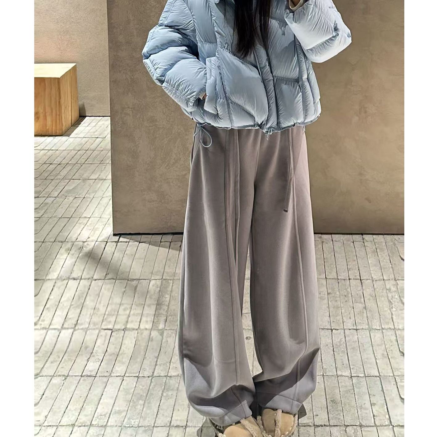 CHACHA【休闲南瓜裤】加绒休闲时尚百搭南瓜休闲裤