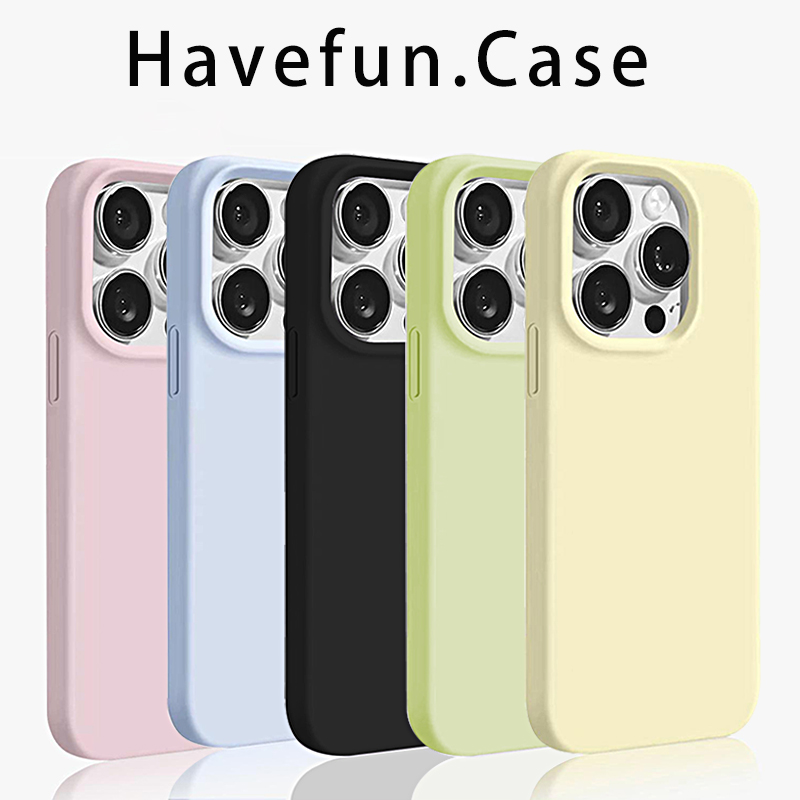 雅天立简约ins纯色肤感适用iPhone16苹果15手机壳华为vivoppo小米