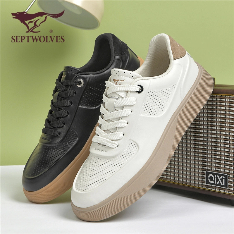 七匹狼休闲鞋2025夏季透气耐磨百搭时尚运动鞋商务休闲男鞋