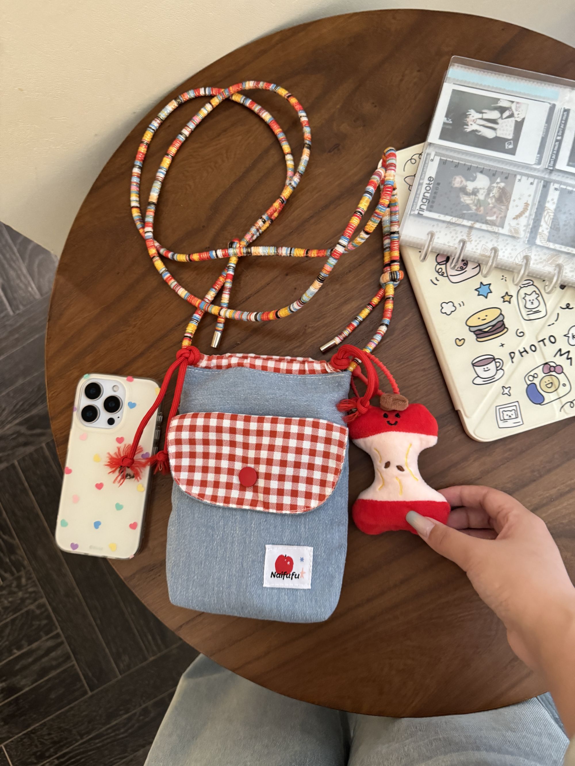 夏天小挎包2025小清新新款时尚斜跨牛仔手机包百搭通勤高颜值