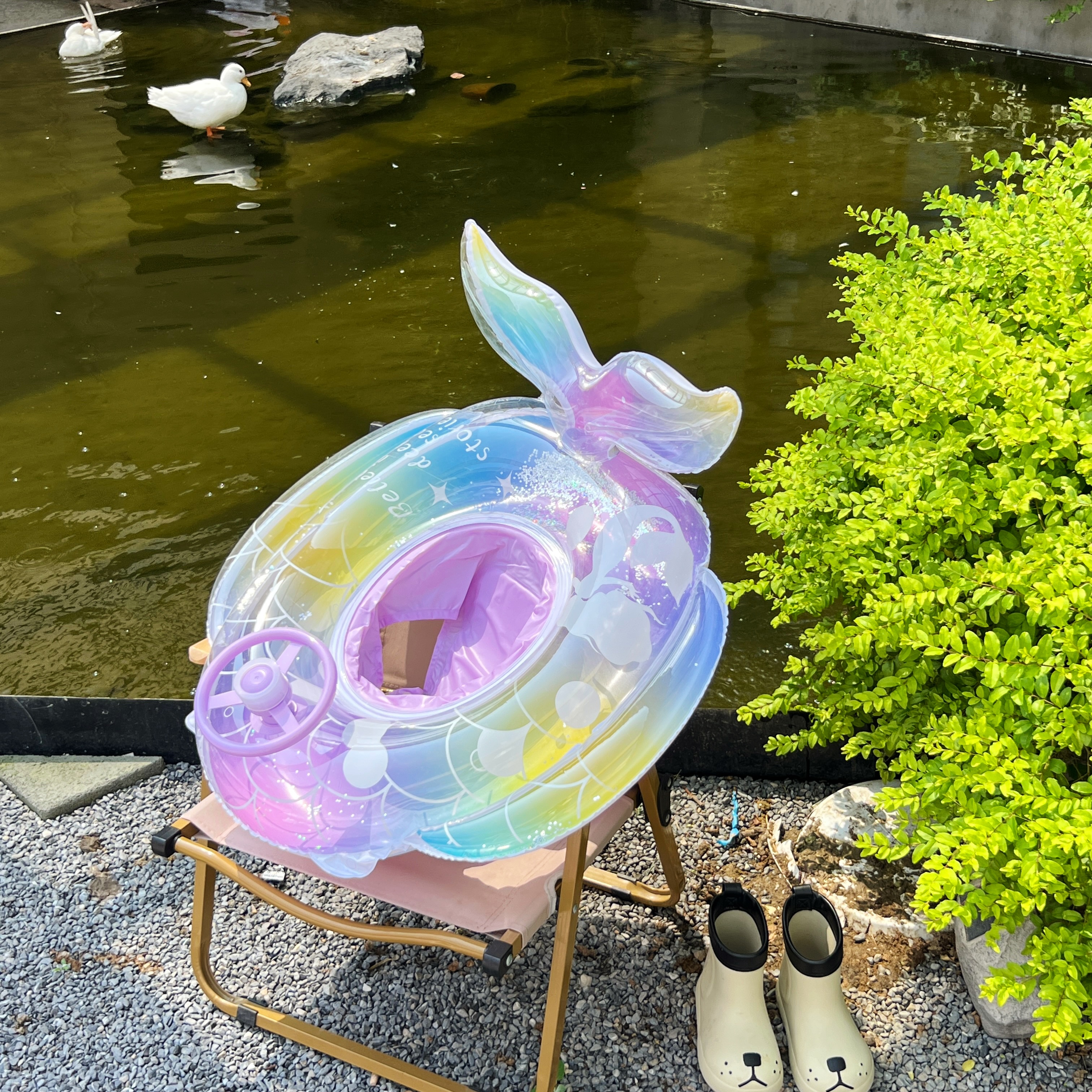 【水手宝宝】高端推荐夏季高颜值户外洋气儿童游泳圈12383
