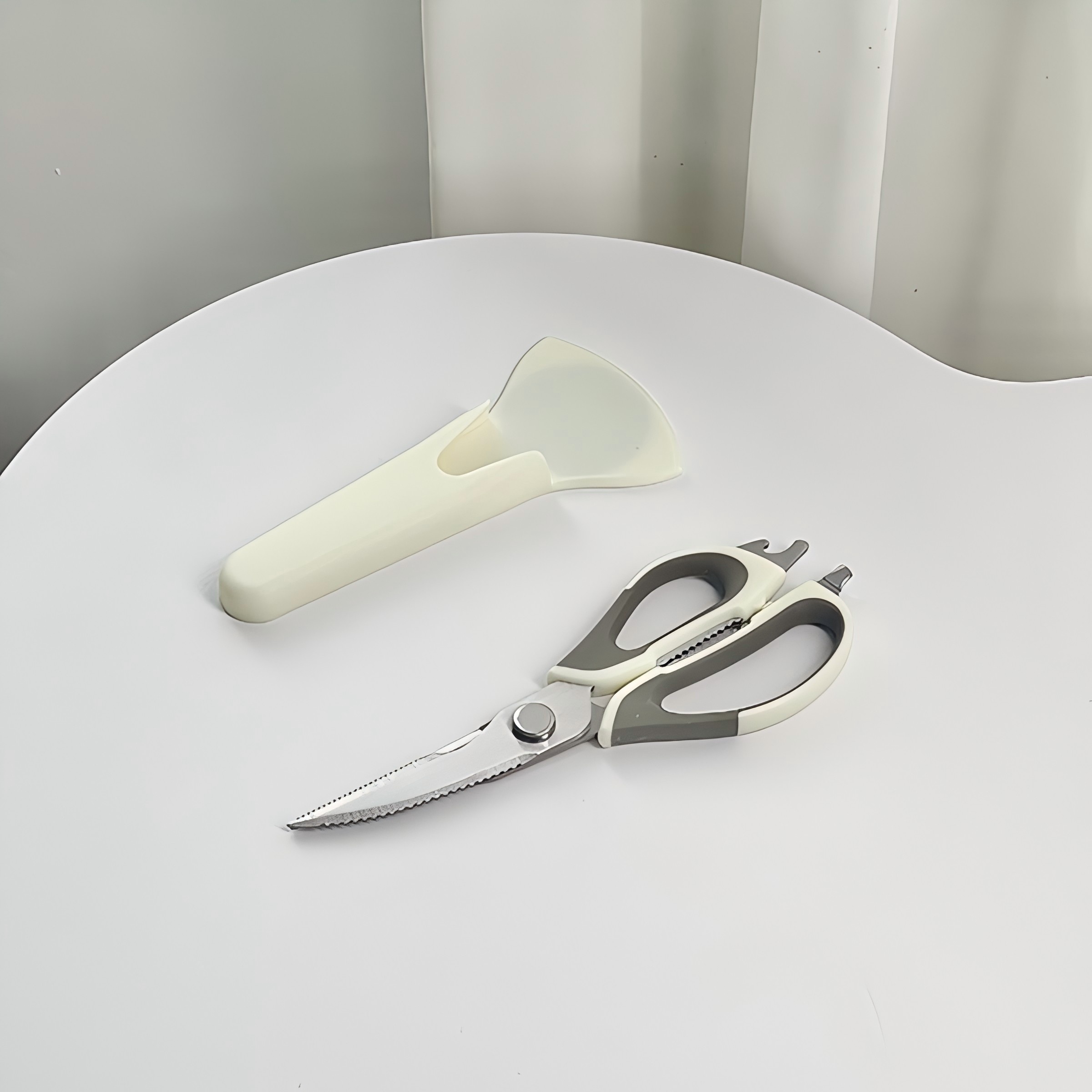 多功能剪刀可拆卸带冰箱贴功能礼盒装