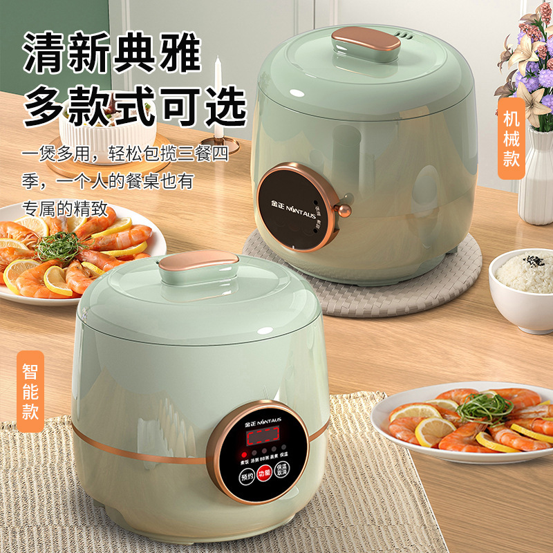peskoe/半球电饭煲2-3人家用学生宿舍智能预约蒸煮饭多功能电饭锅