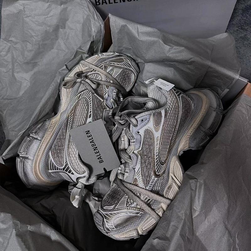 官方正品~巴黎3XL老爹鞋男女款厚底复古做旧走秀情侣休闲运动鞋潮