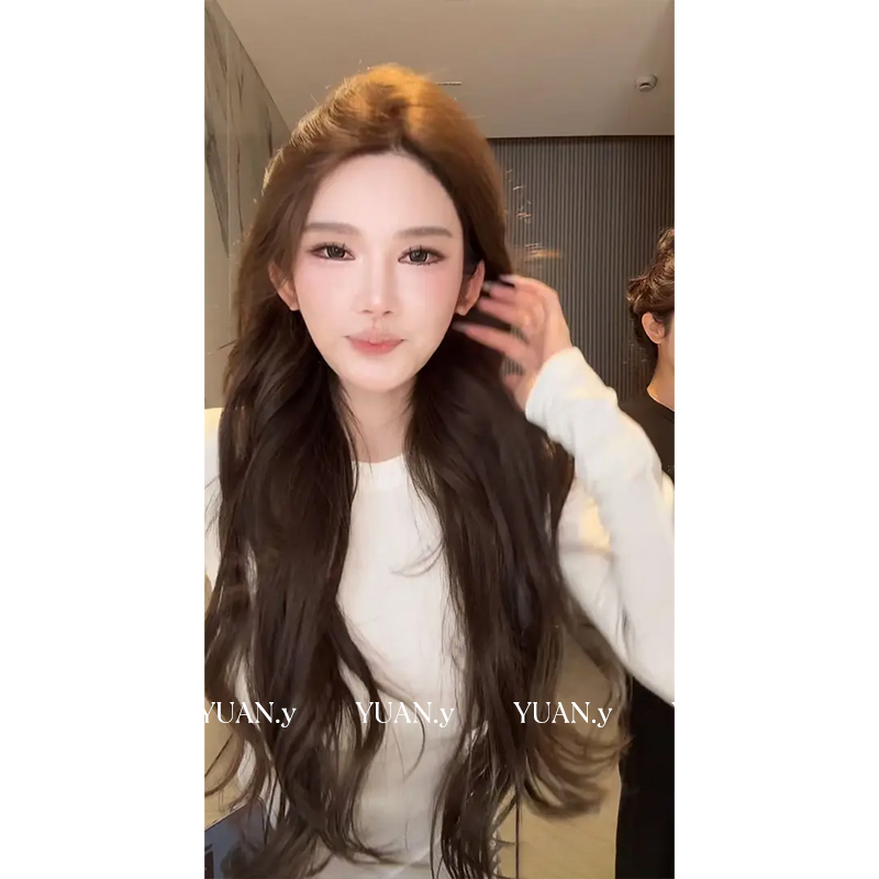 媛媛【第二层肌肤】新款t恤秋冬女圆领打底衫修身百搭上衣#D1061