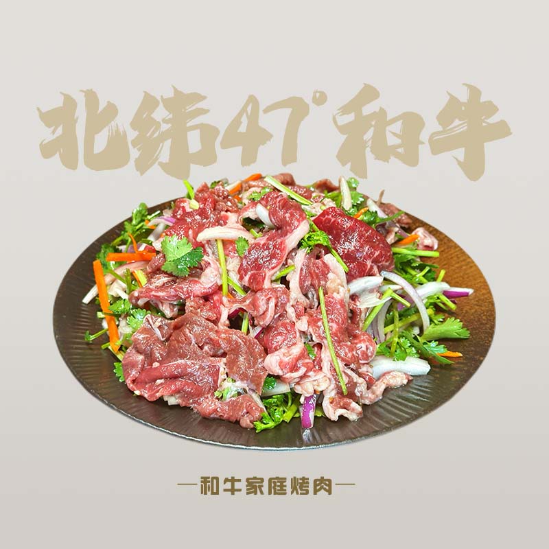 龙江和牛【和牛家庭齐市烤肉送蘸料】齐齐哈尔烤肉谷饲600天  1500g