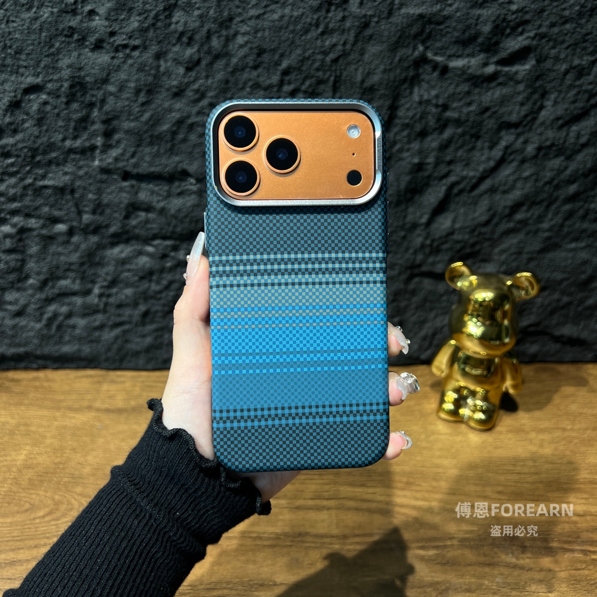 适用于苹果17pro手机壳新款iPhone17promax保护套17磁吸凯夫拉纹