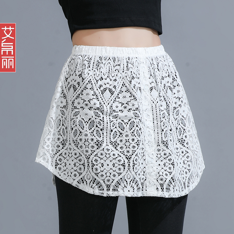 卫衣叠穿内搭女打底神器半身裙衬衫搭配毛衣假下摆遮胯裙子小屁帘