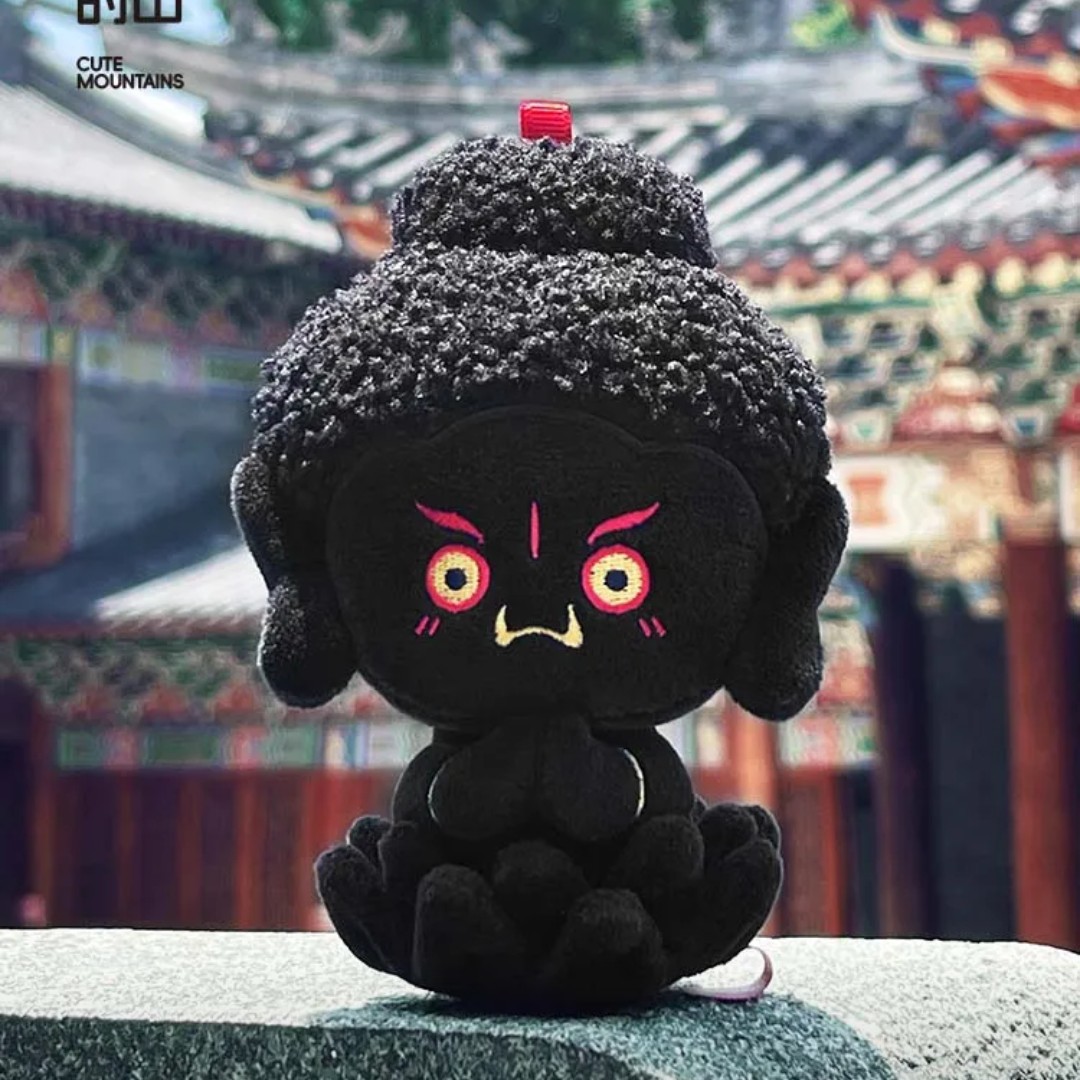 大黑天黑色公仔毛绒公仔玩偶礼物毛绒