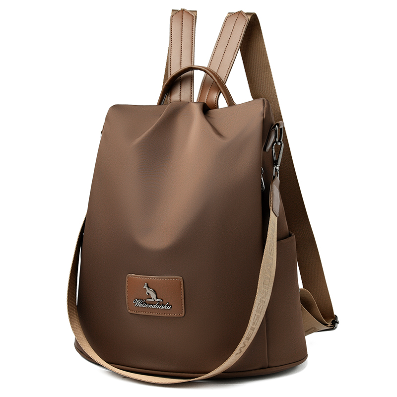 多功能双肩包简约背包防盗包包女时尚休闲百搭2025新款百搭旅行包