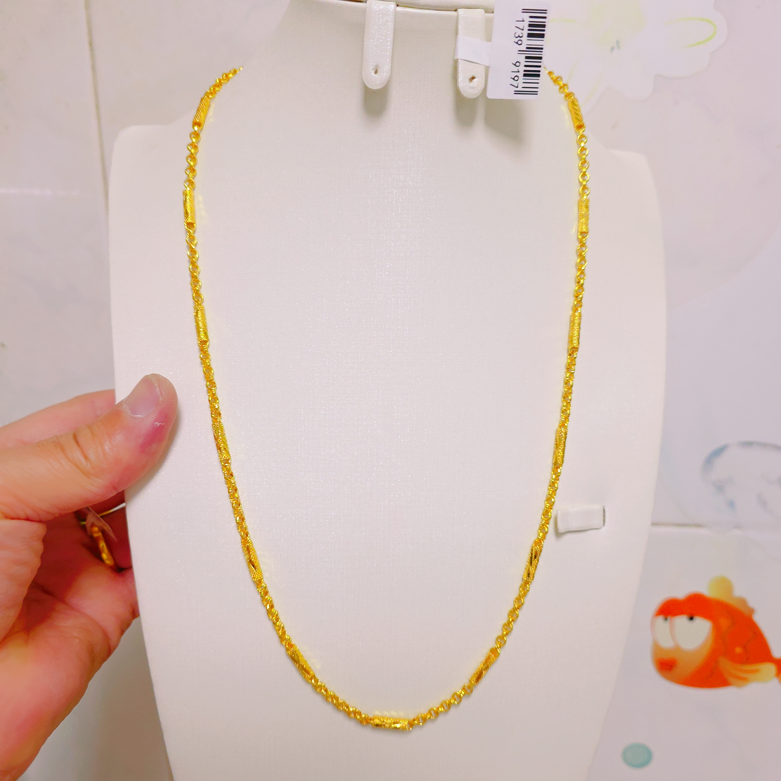 铜合金项链 女款时尚项链نازۇك چىققىنى