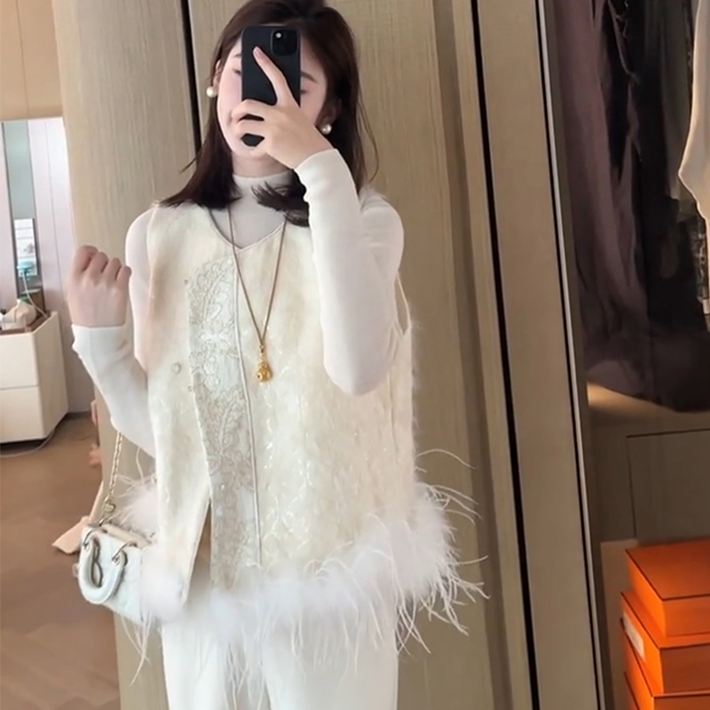 2025秋冬季穿搭新中式女装中国风夹棉马甲轻奢高级感加棉百搭马甲