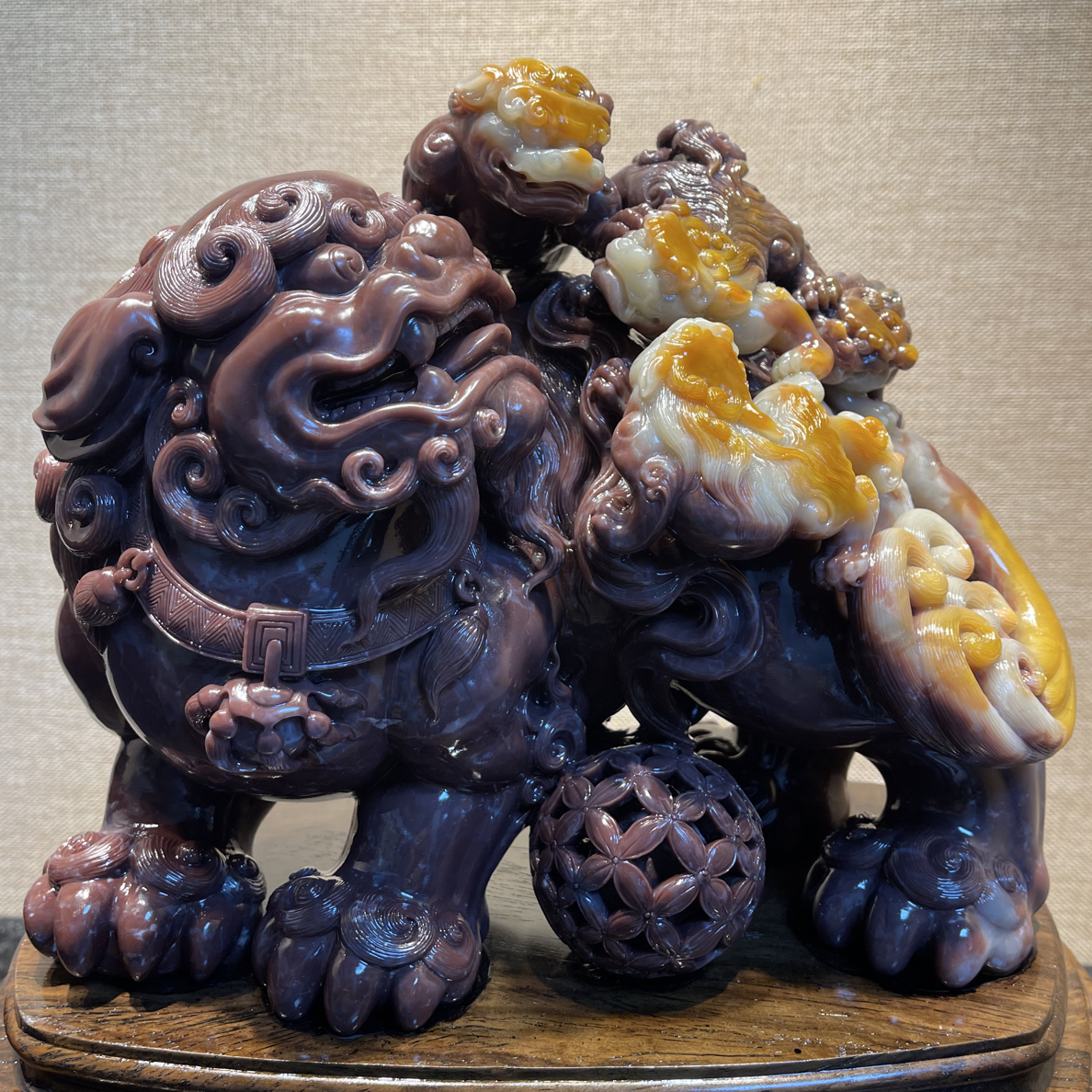 朱砂貔貅摆件用于客厅家居办公室装饰的工艺品