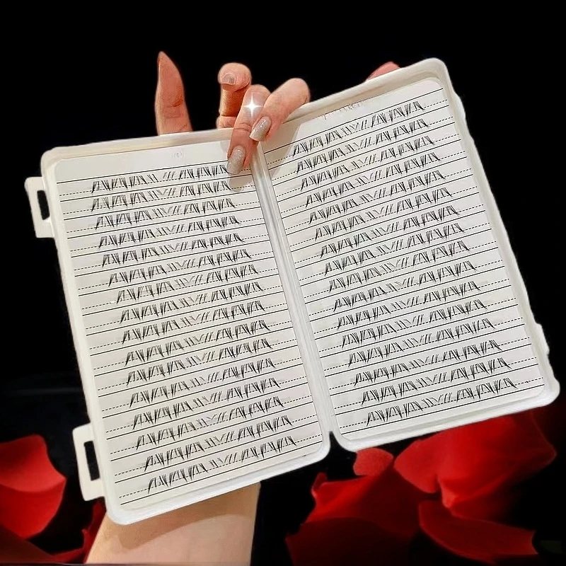 新款北极星下睫毛仿真分段式嫁接单簇懒人新手卷翘纯野妆短款美妆