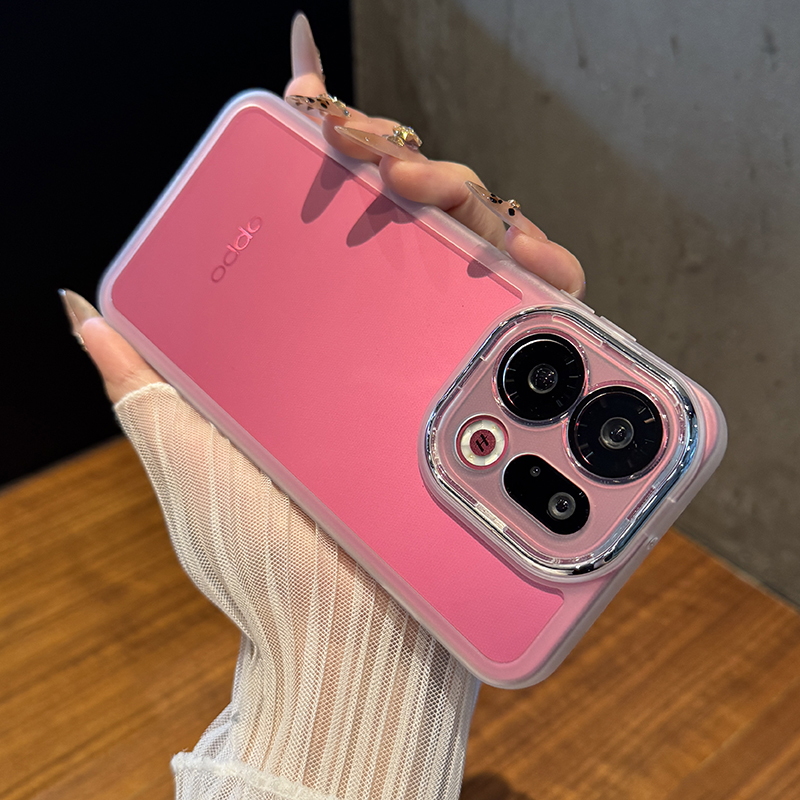 【带镜头膜】适用于OPPOFindx9手机壳新款透明硅胶Findx8全包防滑