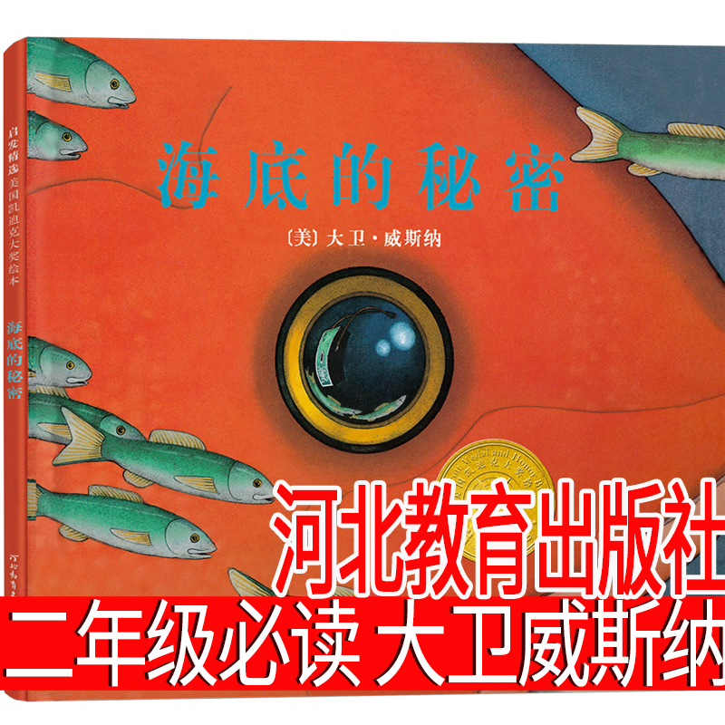 海底的秘密 河北教育出版社 二年级必读绘本课外书 【美】大卫·威斯
