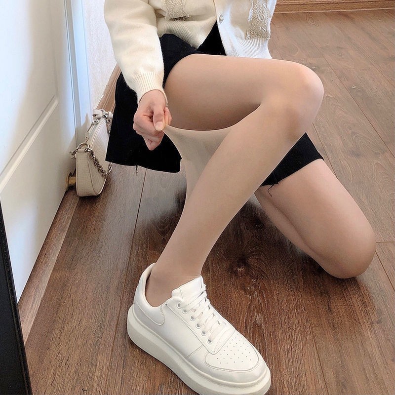 jk制服肉肤色丝袜女春季秋冬薄款超自然打底连裤光腿神器显瘦学生