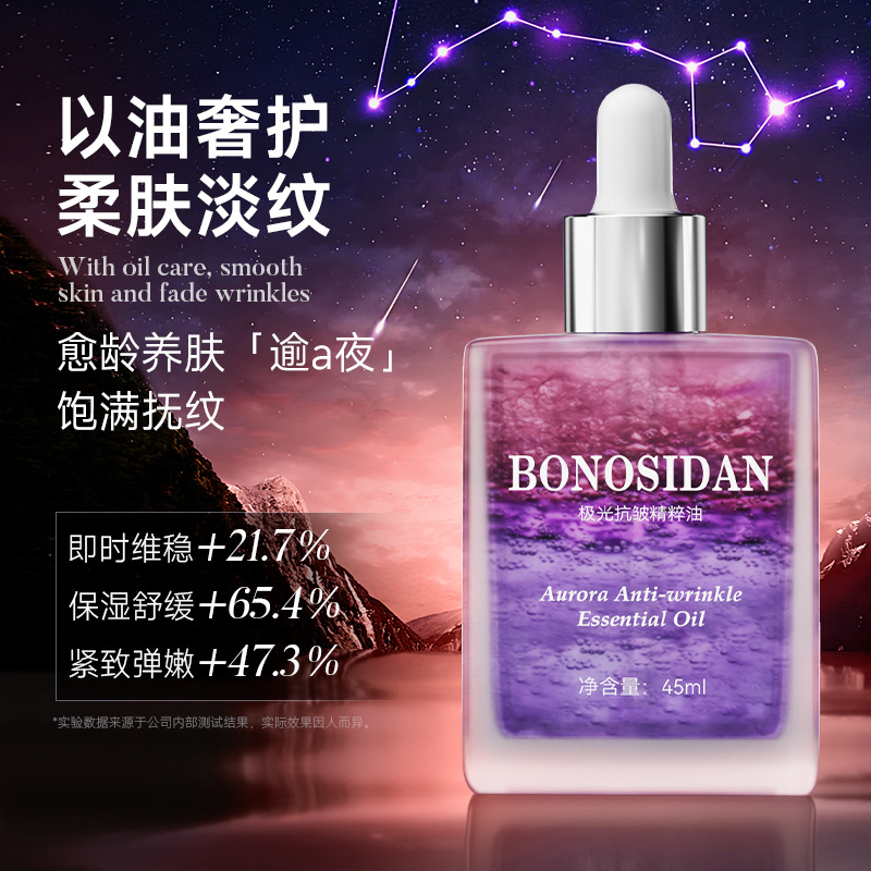 【抗皱紧致】BONOSIDAN极光日落抗皱紧致淡纹舒缓精粹油*4