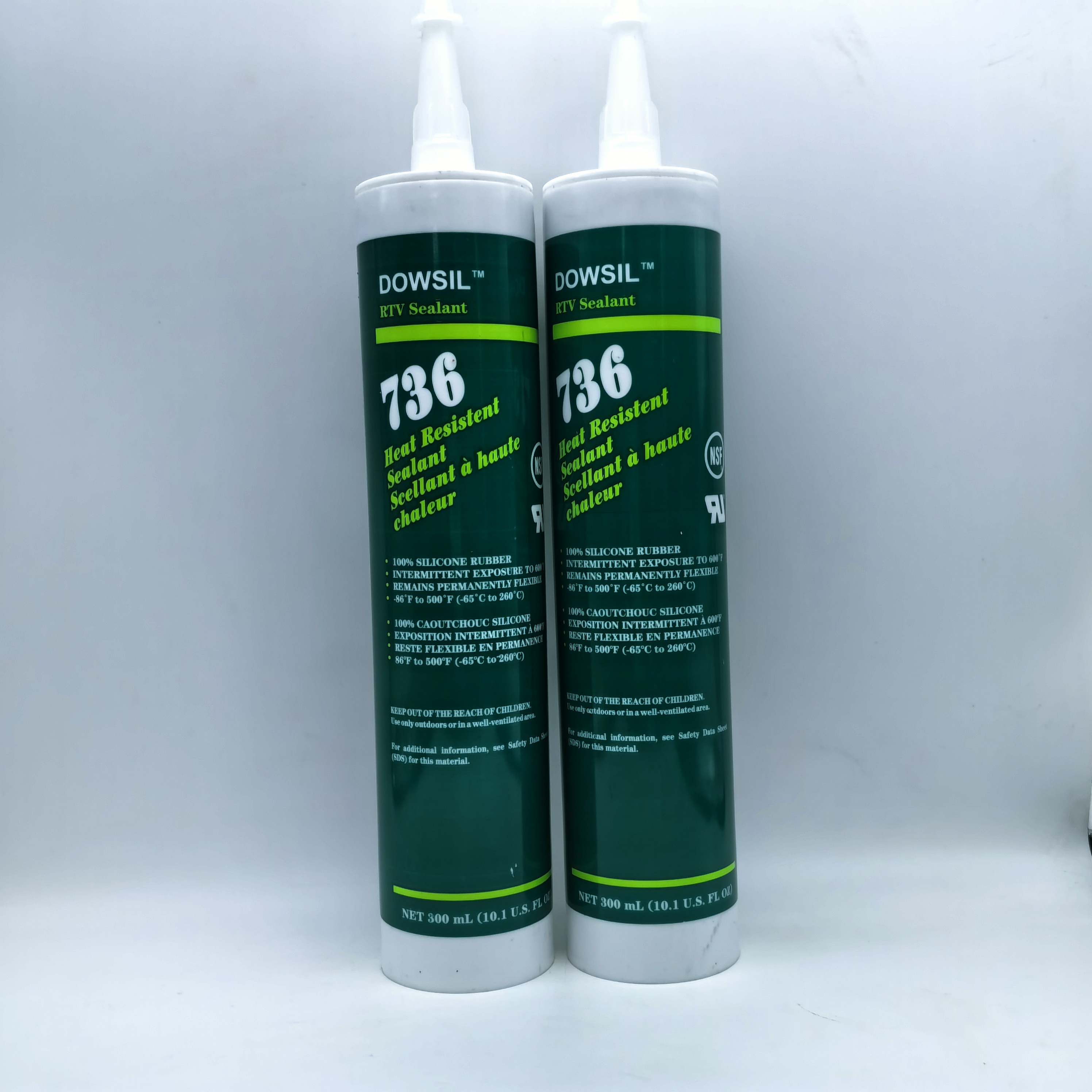 道康宁736胶水红胶耐高温硅胶防水锅炉烤箱密封胶DC736陶熙硅橡胶