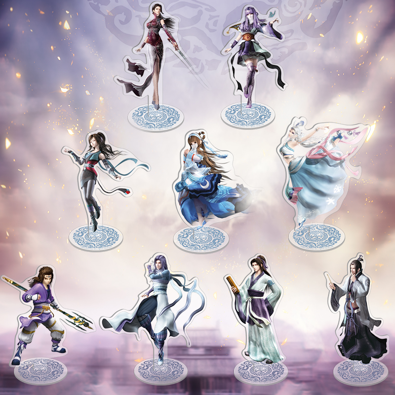 【官方正版】秦时明月天行九歌盖聂卫庄等CG图立绘亚克力立牌周边