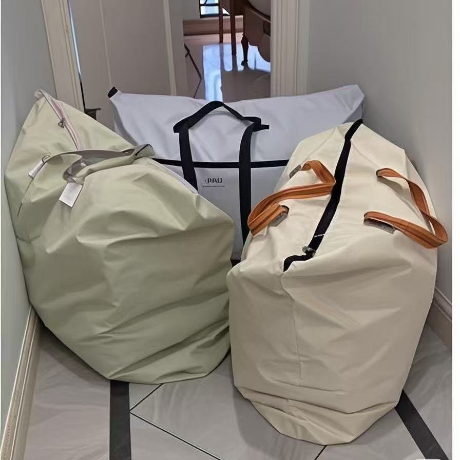 特大加厚防水搬家神器窗帘布收纳袋子打包袋被子袋行李袋大容量