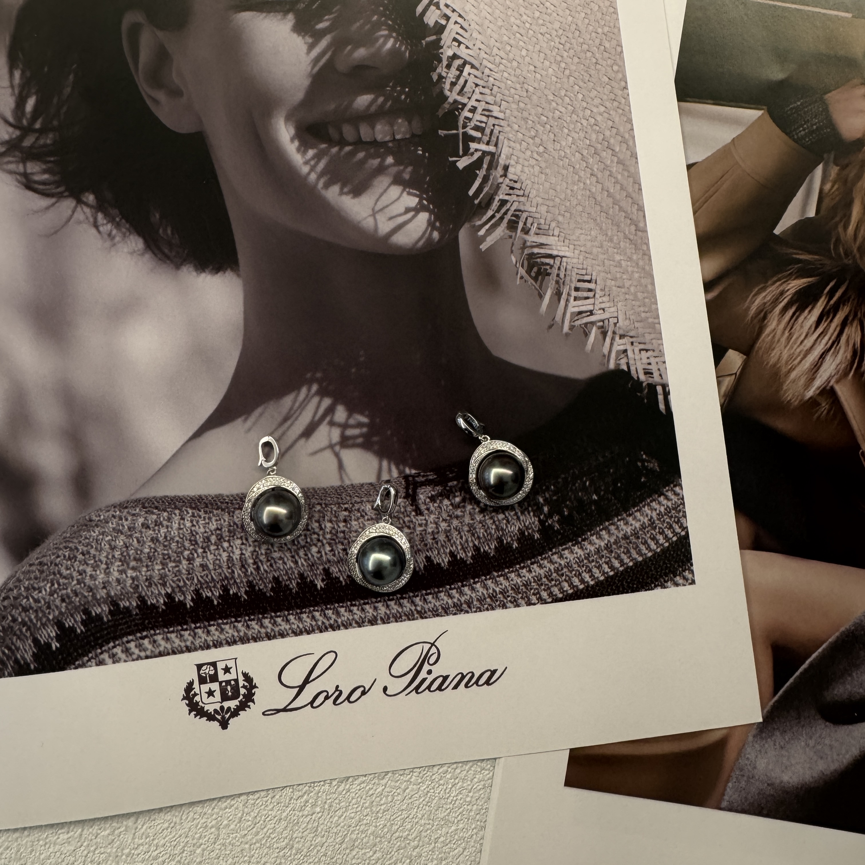 【珠纪儿】海水大溪地珍珠设计款珍珠吊坠S925银多样性发一