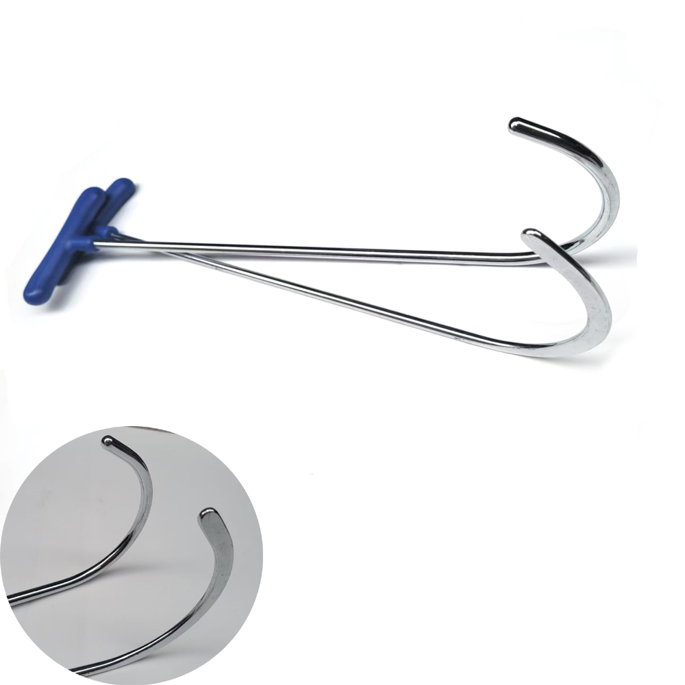 汽车凹坑修复钩子大回弯凹陷撬棍工具凹凸复原工具锰钢材质