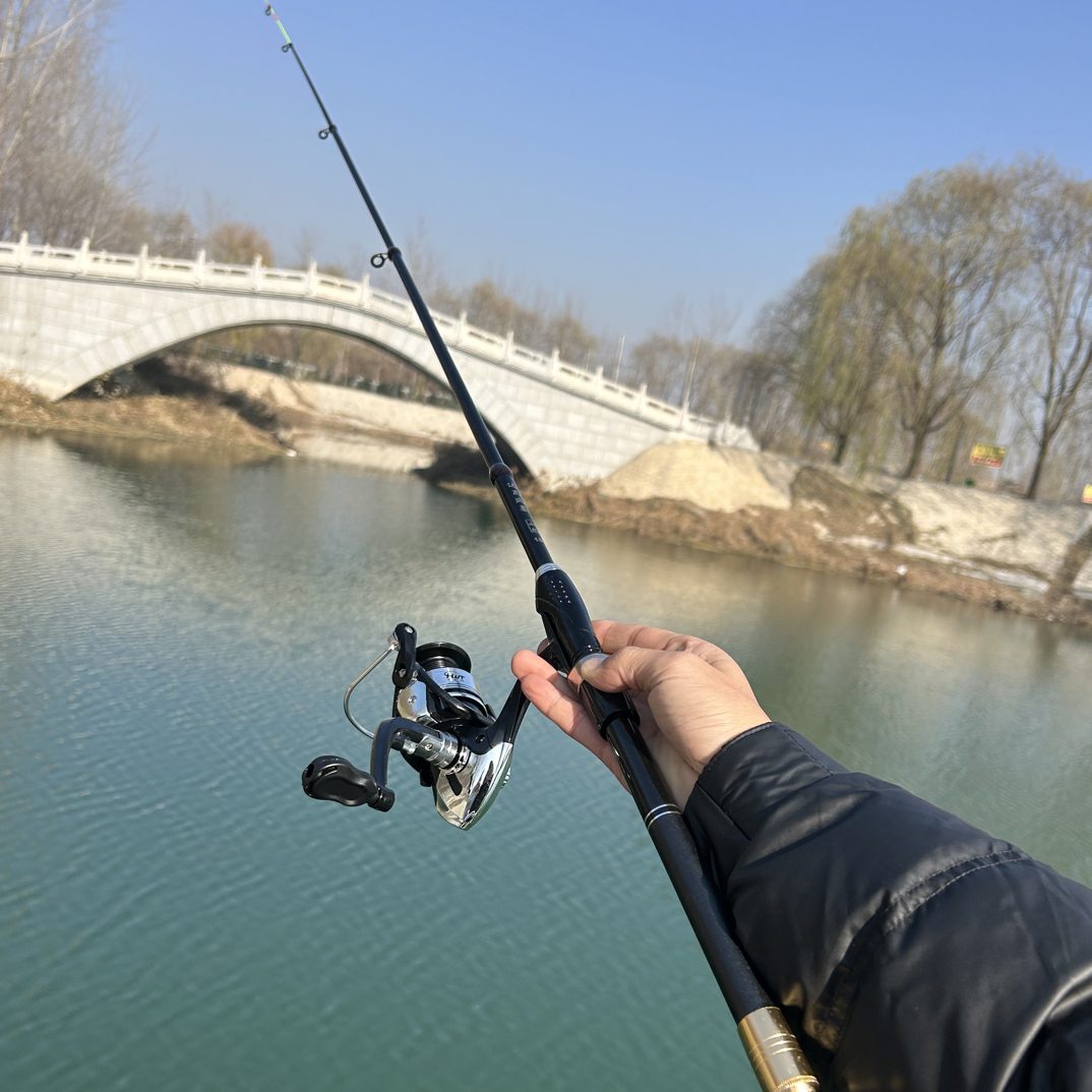 新款伸缩软尾岸筏杆短节裸杆岸抛筏钓竿碳纤维超轻矶钓杆