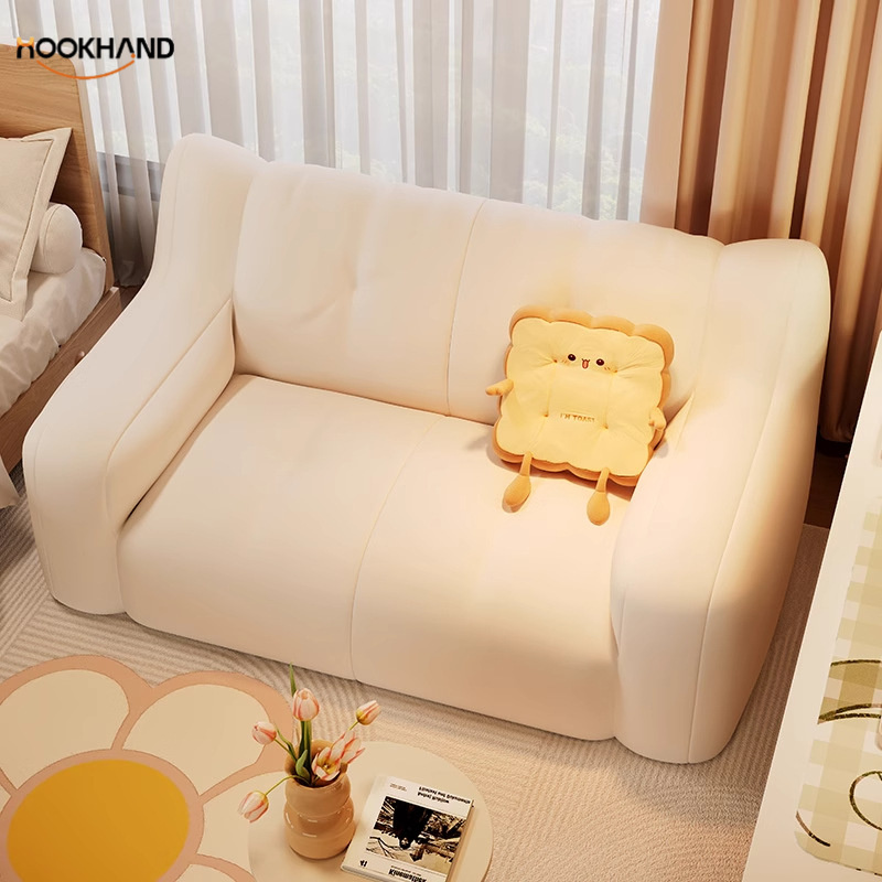 布艺沙发豆袋可躺可睡单双人卧室懒人小沙发出租房小户型休闲躺椅