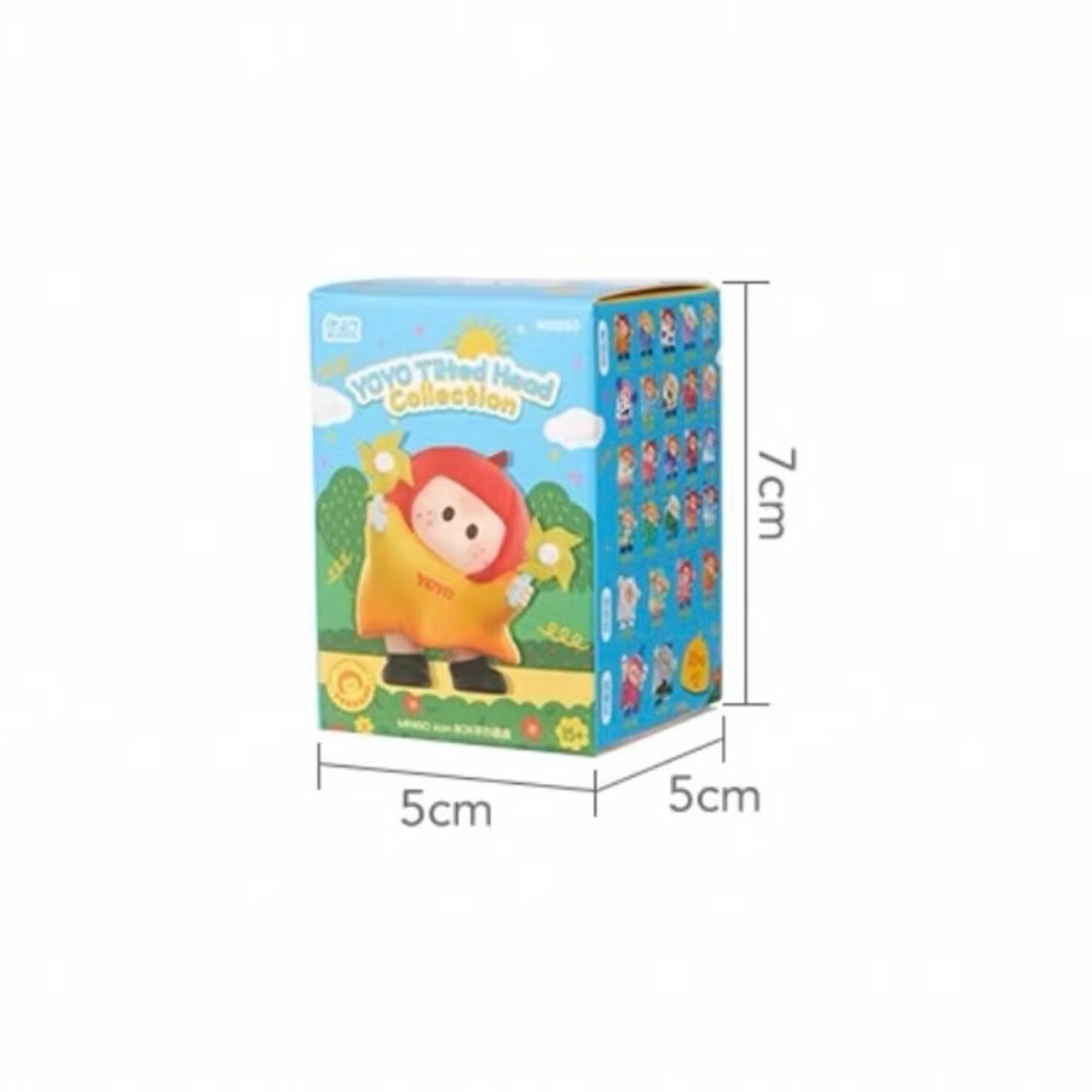 右右酱盲盒萌趣歪头系列icon box手办南瓜头公仔玩偶摆件