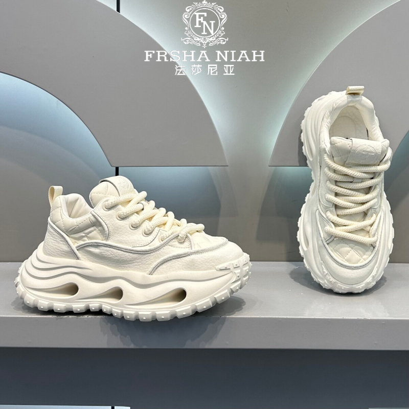 法莎尼亚简约百搭老爹鞋时尚潮流防滑轻便男鞋新款舒适耐磨休闲鞋