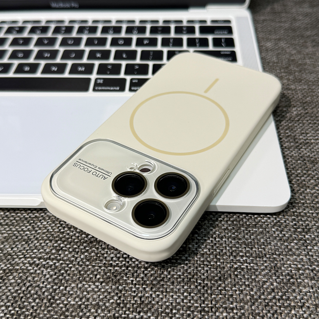 雅天立新款液态硅胶磁吸适用苹果1617promax大视窗手机壳iPhone15