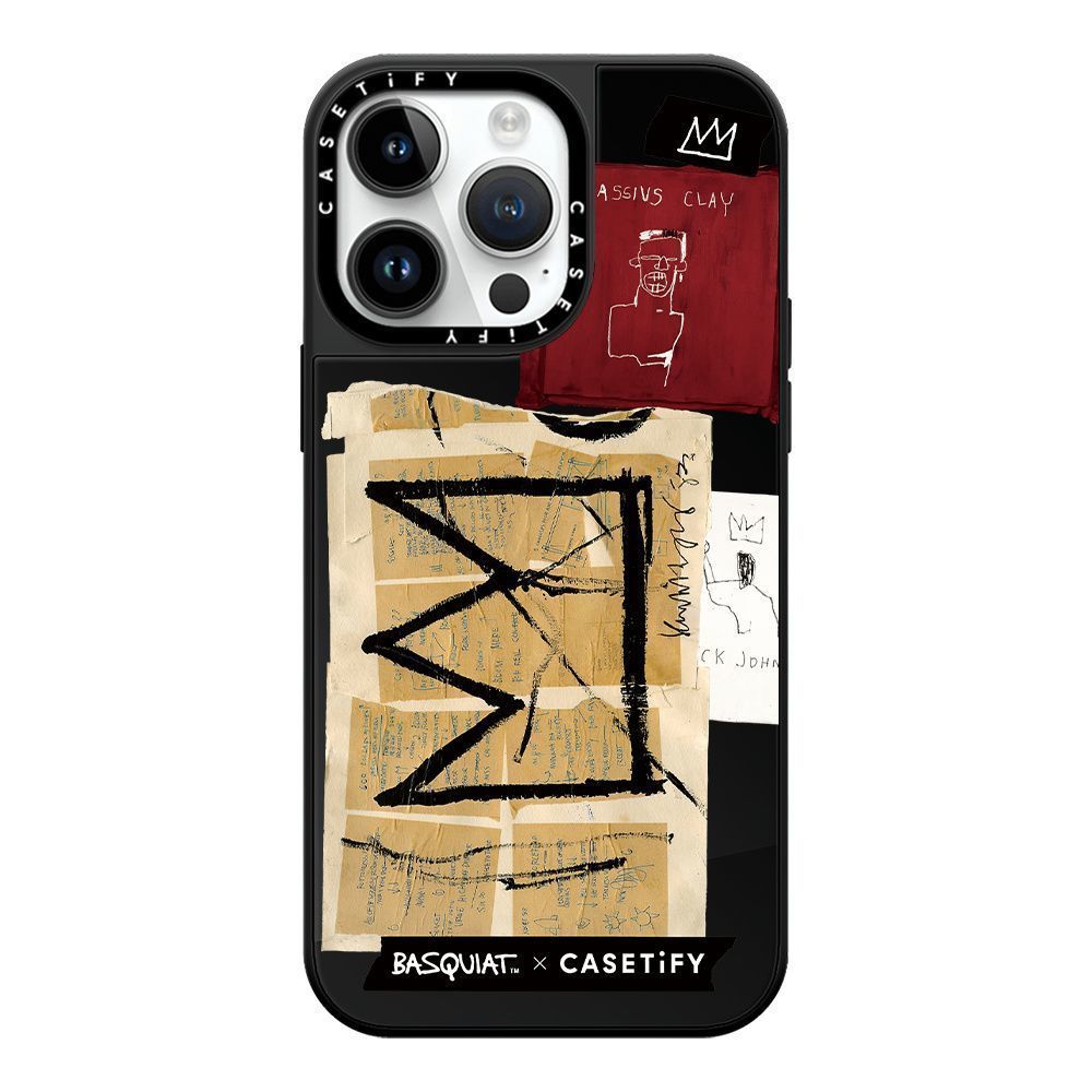 CASETiFY巴斯奎特皇冠适用iPhone16Promax15手机壳14磁吸13镜面12