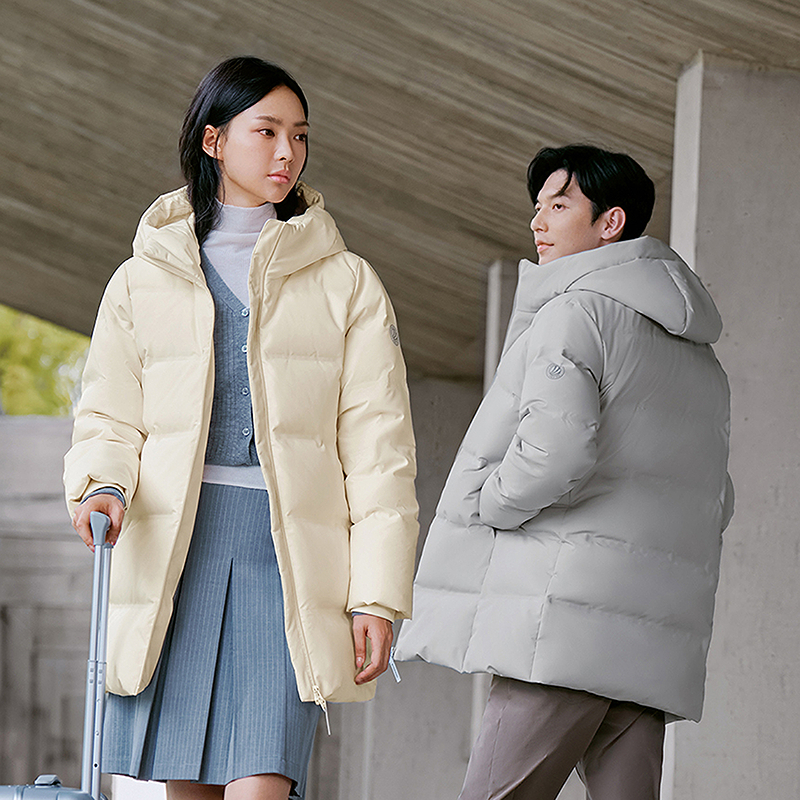 波司登2025新款中性经典休闲连帽加厚保暖羽绒服