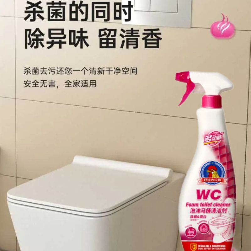 马桶清洁剂洁厕灵卫生间除臭厕所强力去污泡沫除垢家用除异味清新