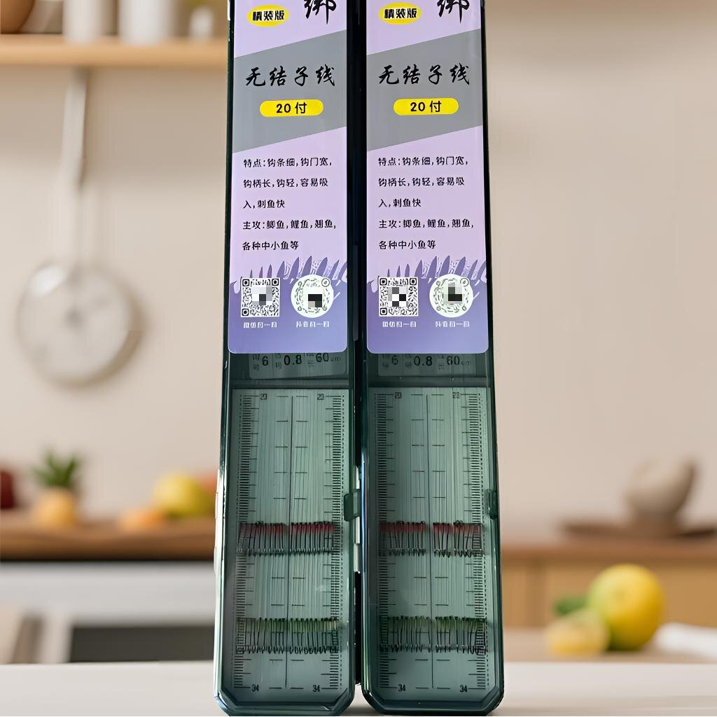 20付装鲫鱼钛合金细袖 强劲无损无结子线 尤尼吉可线