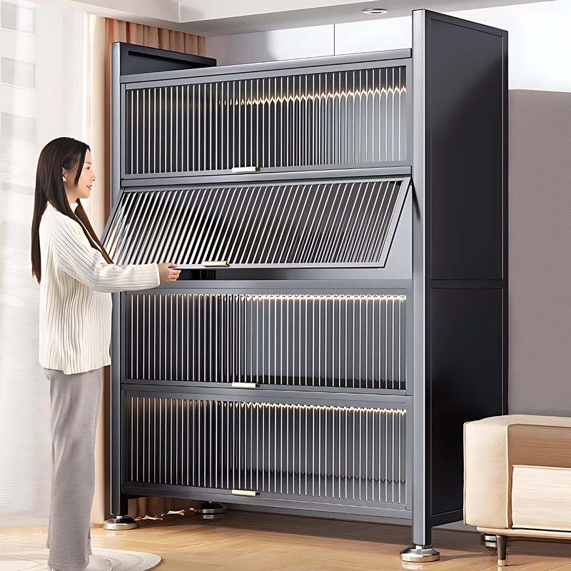 柜子客厅靠墙家用防尘收纳柜2026新款高级感轻奢正品简易多层