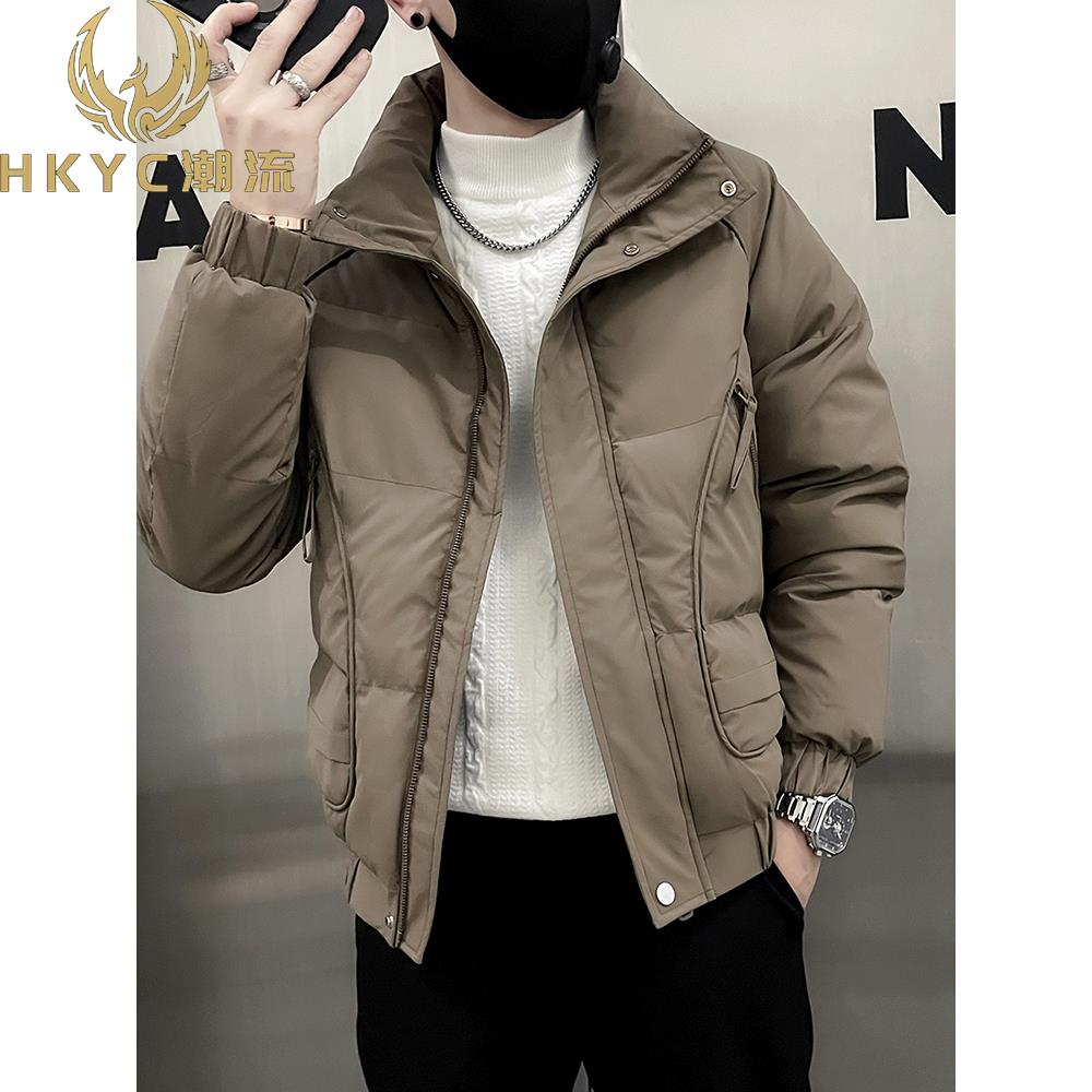 HKYC加厚棉衣男冬季外套潮牌痞帅爆款服高级感男士冬装短款棉袄