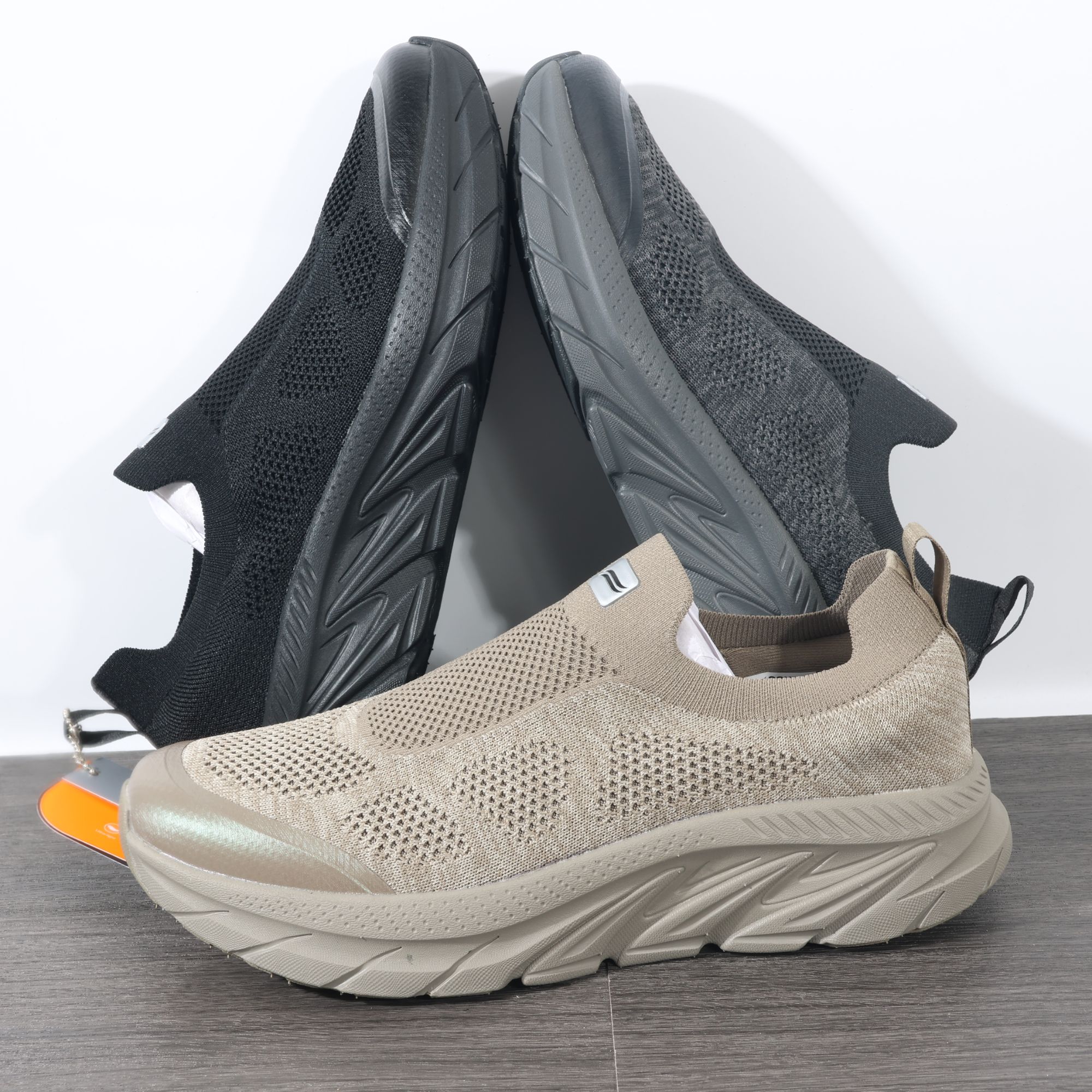 97106  西班牙大网眼软底防滑一脚蹬健步男士休闲运动健步鞋男